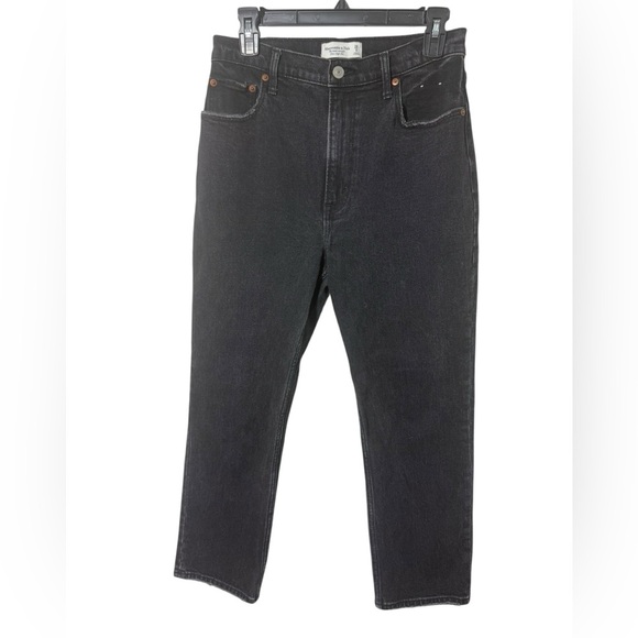 Abercrombie & Fitch The Ankle Straight Ultra High Rise Size 28 - Picture 2 of 5